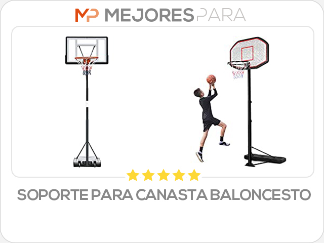 soporte para canasta baloncesto