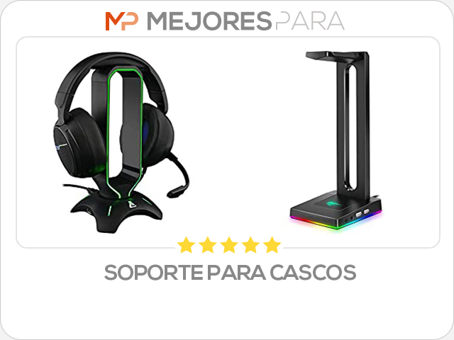 soporte para cascos