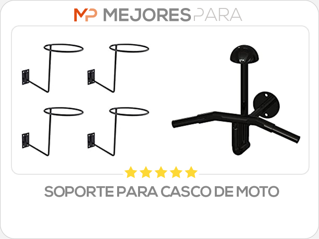 soporte para casco de moto