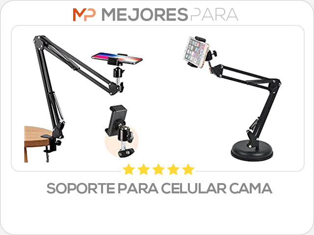 soporte para celular cama