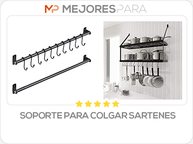 soporte para colgar sartenes