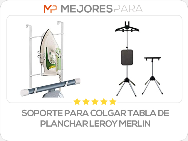 soporte para colgar tabla de planchar leroy merlin