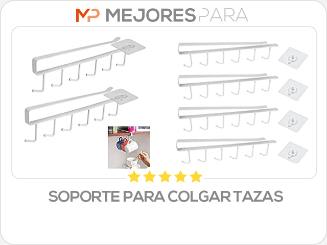 soporte para colgar tazas