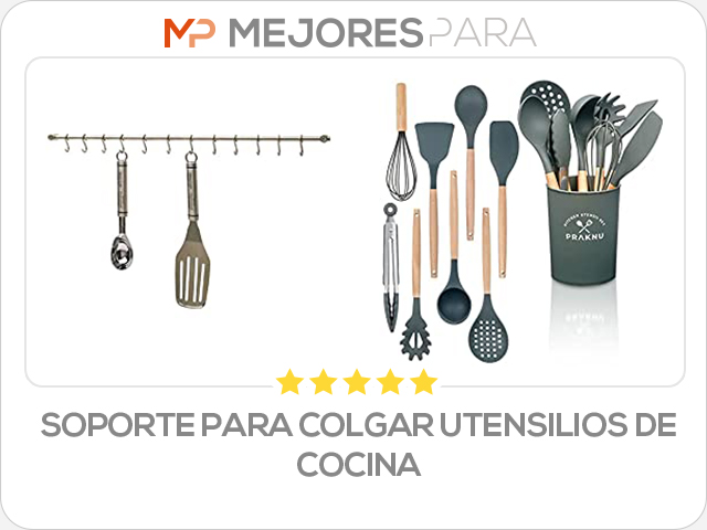 soporte para colgar utensilios de cocina