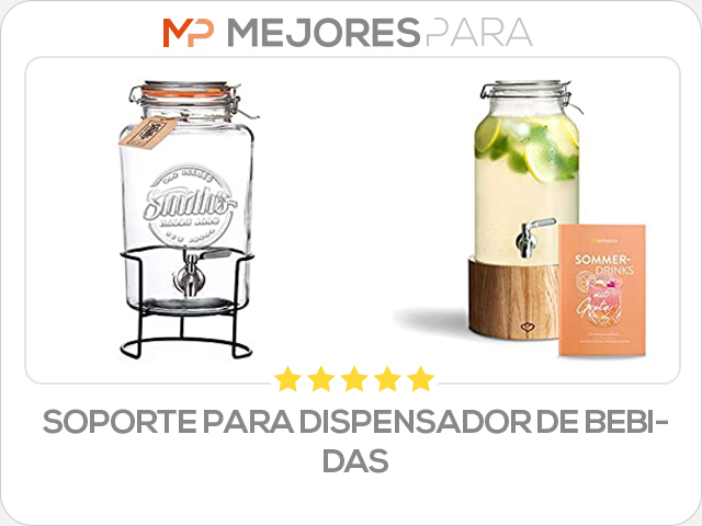 soporte para dispensador de bebidas