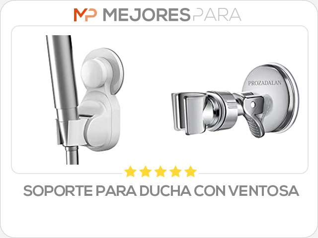 soporte para ducha con ventosa