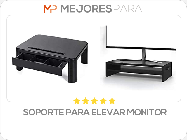 soporte para elevar monitor