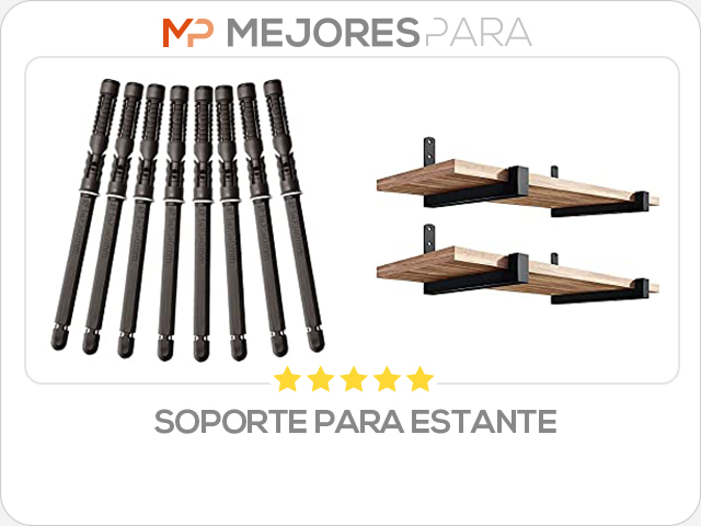 soporte para estante