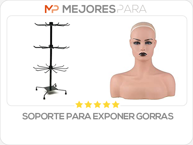 soporte para exponer gorras