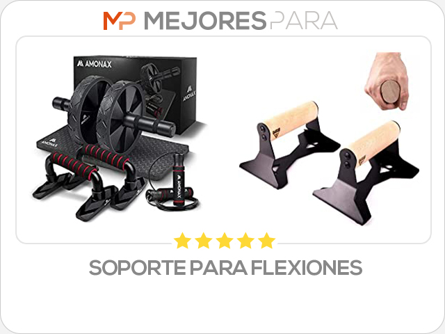 soporte para flexiones