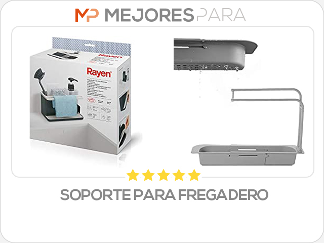 soporte para fregadero