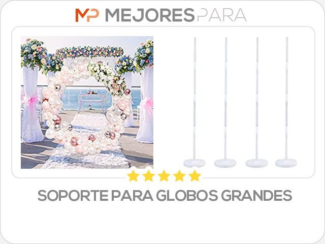 soporte para globos grandes