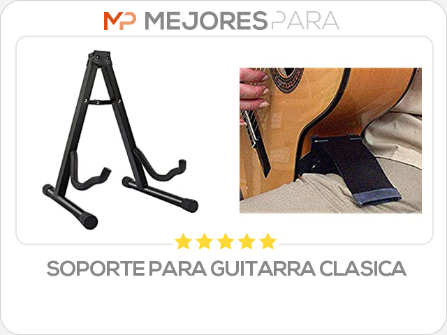 soporte para guitarra clasica