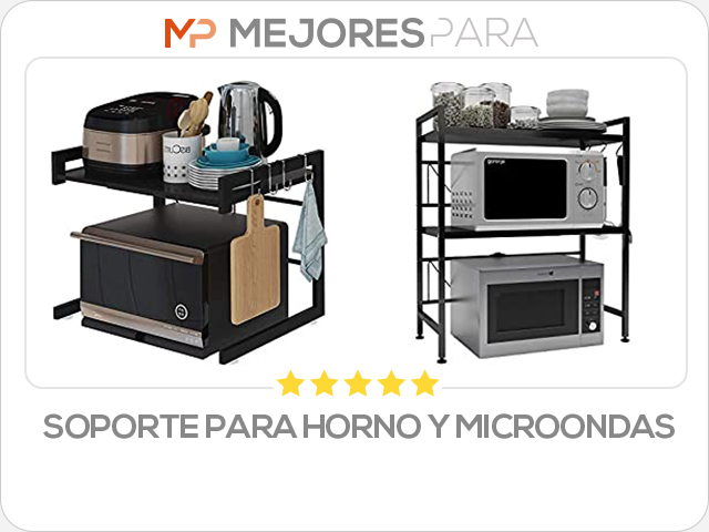 soporte para horno y microondas