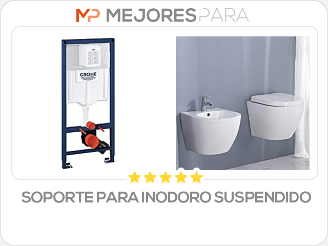 soporte para inodoro suspendido