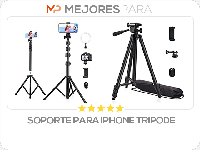 soporte para iphone tripode