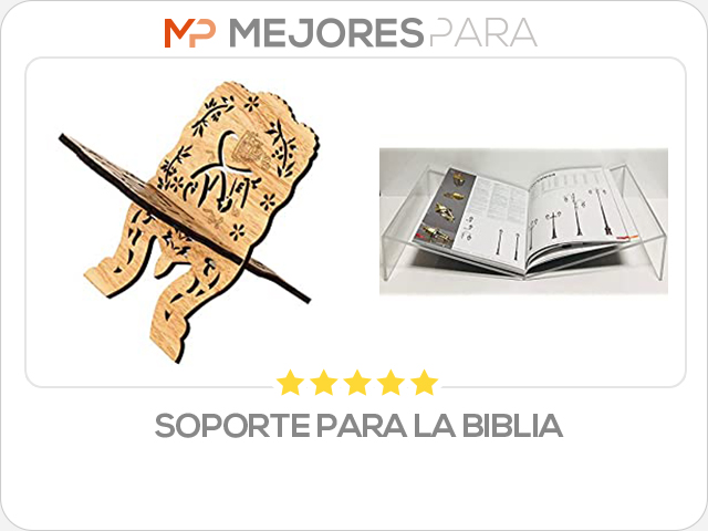 soporte para la biblia