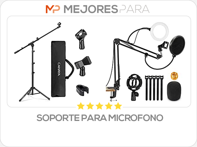 soporte para microfono