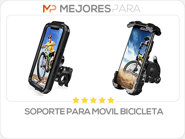 soporte para movil bicicleta