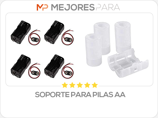 soporte para pilas aa