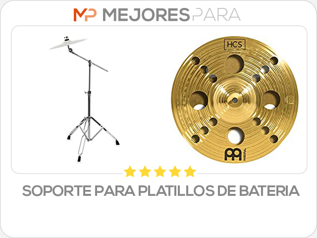 soporte para platillos de bateria