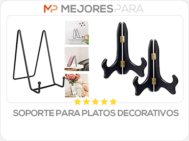 soporte para platos decorativos