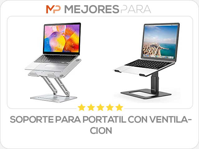 soporte para portatil con ventilacion