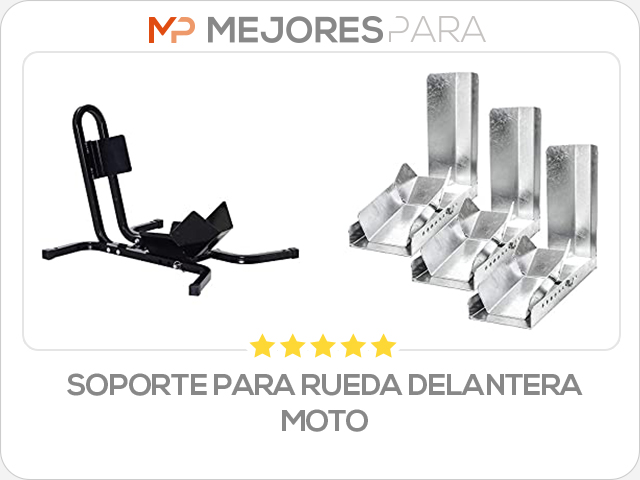 soporte para rueda delantera moto