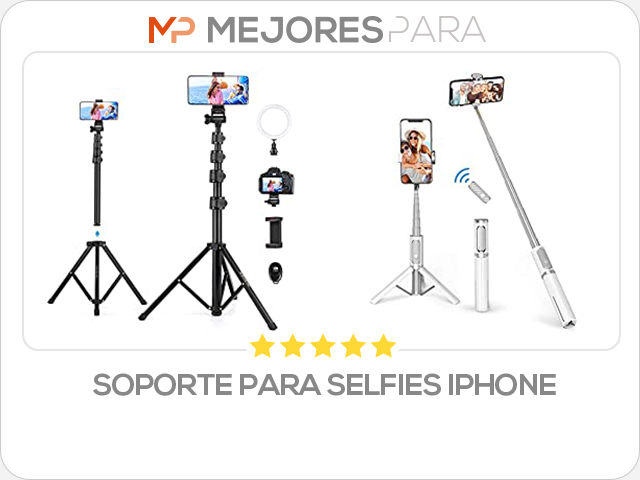 soporte para selfies iphone