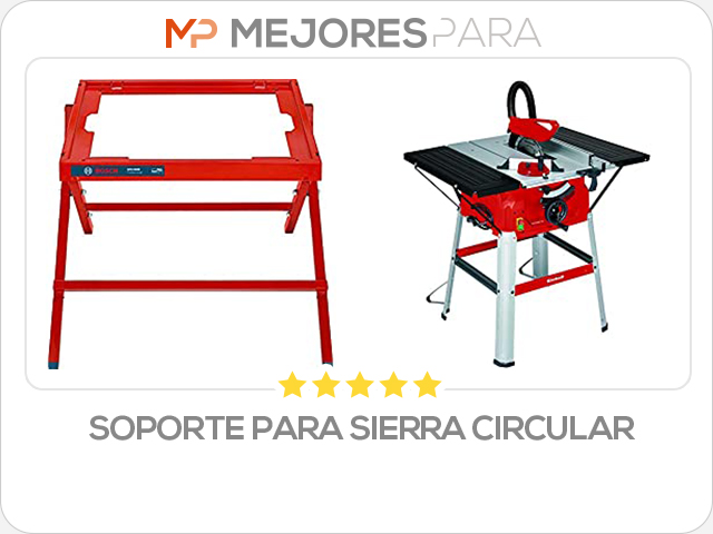 soporte para sierra circular