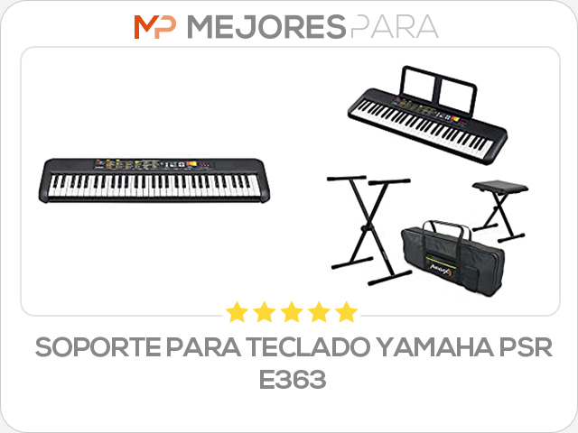 soporte para teclado yamaha psr e363