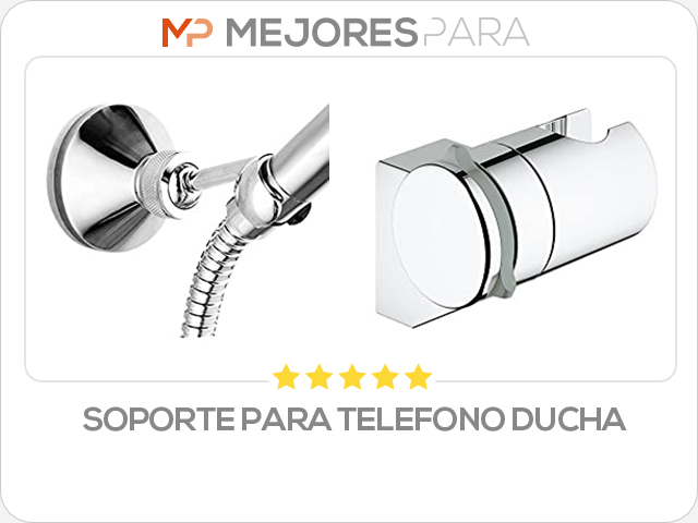 soporte para telefono ducha