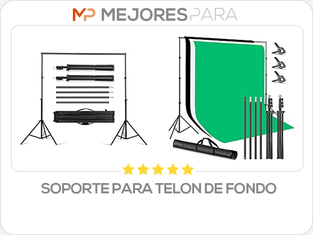 soporte para telon de fondo