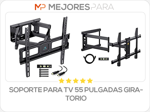 soporte para tv 55 pulgadas giratorio