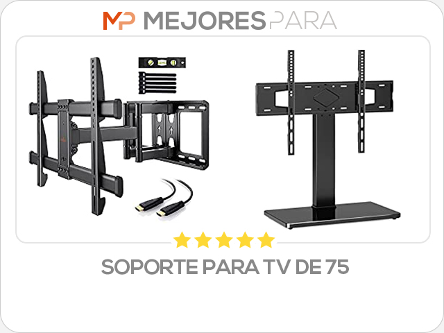 soporte para tv de 75