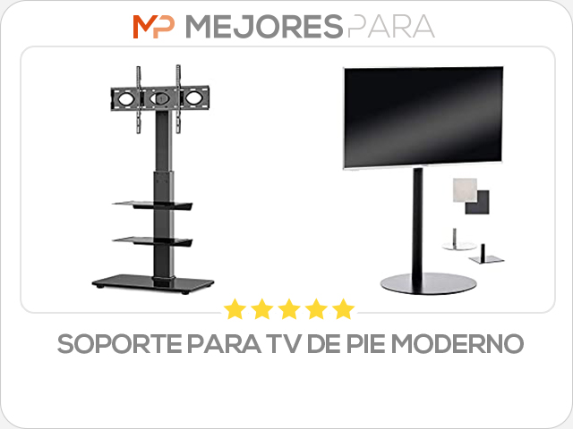 soporte para tv de pie moderno