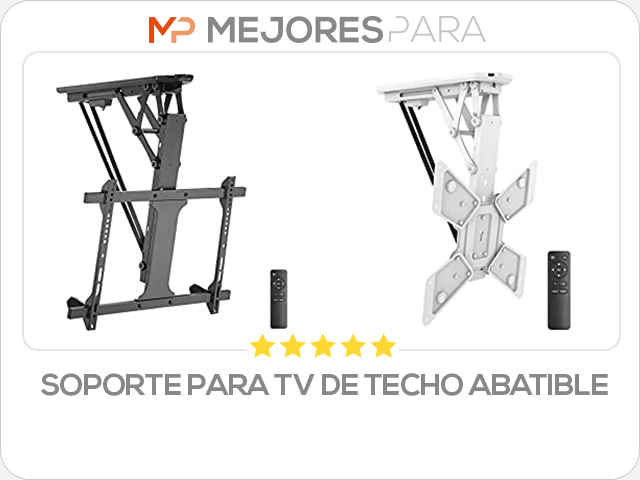 soporte para tv de techo abatible