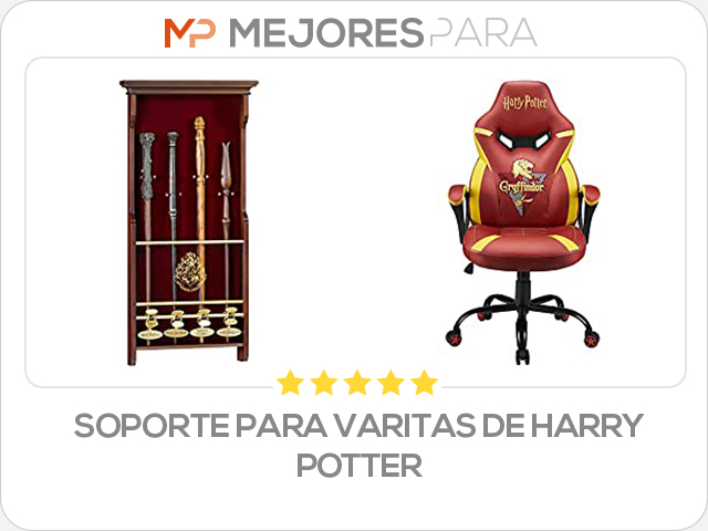 soporte para varitas de harry potter