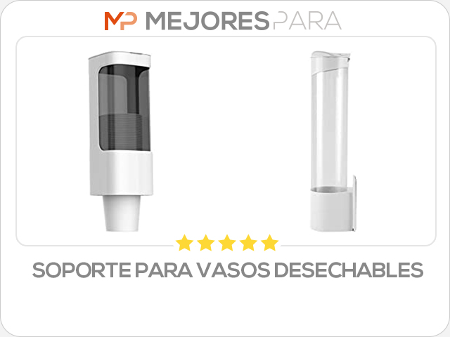 soporte para vasos desechables