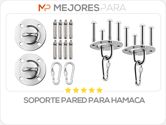 soporte pared para hamaca