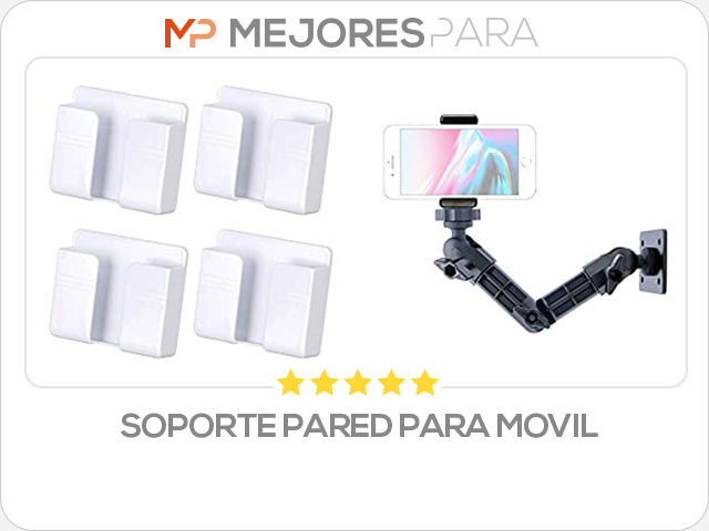 soporte pared para movil