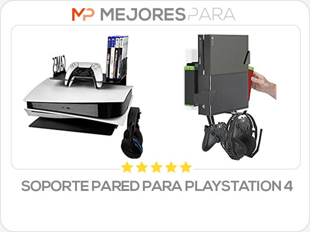 soporte pared para playstation 4