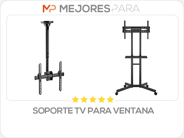 soporte tv para ventana