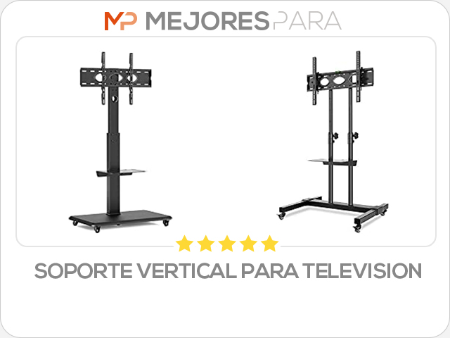 soporte vertical para television