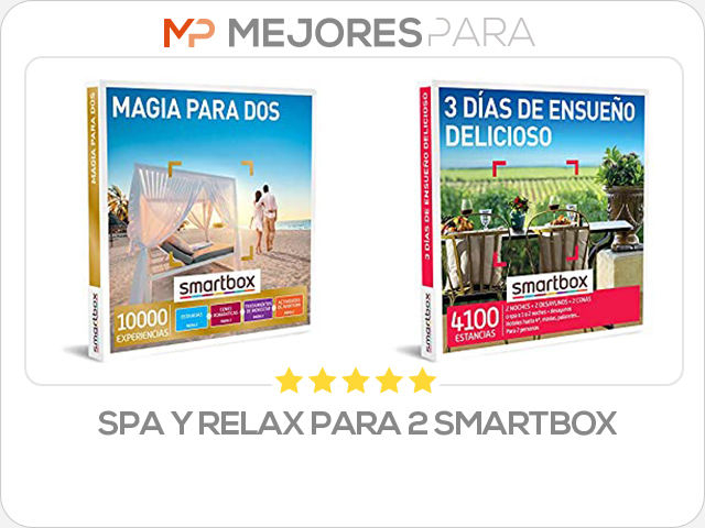 spa y relax para 2 smartbox