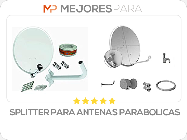 splitter para antenas parabolicas