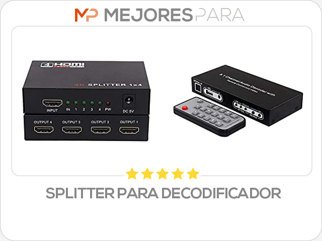 splitter para decodificador