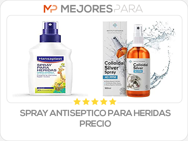 spray antiseptico para heridas precio