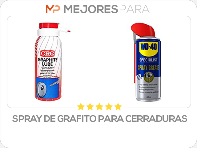 spray de grafito para cerraduras