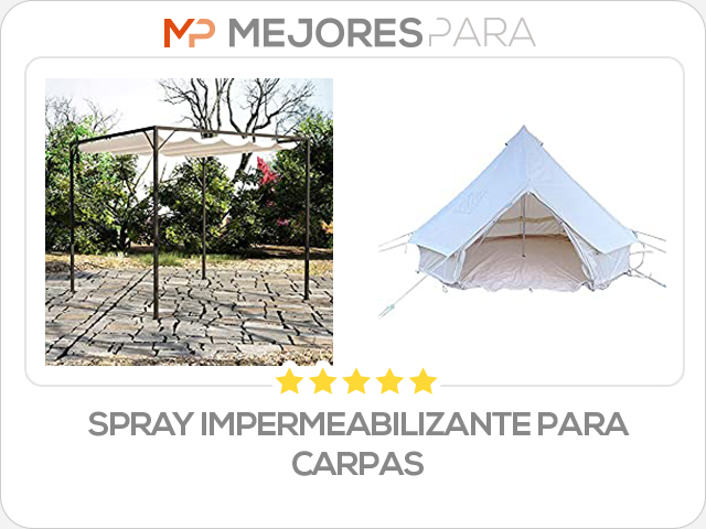 spray impermeabilizante para carpas